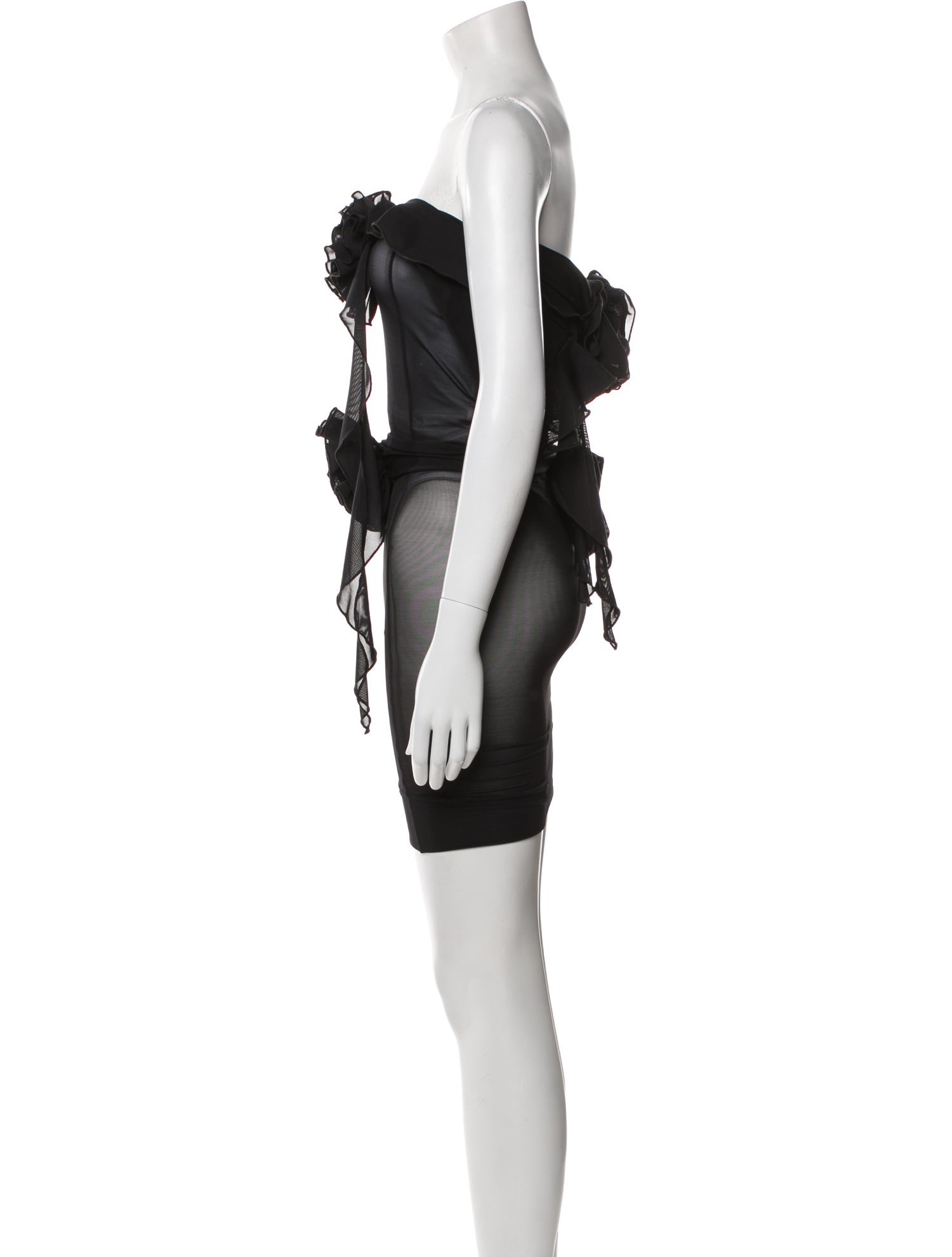 Fanci Club Nylon Long Dress