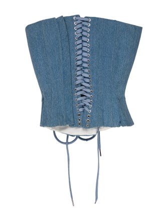 Fanci Club Strapless Top