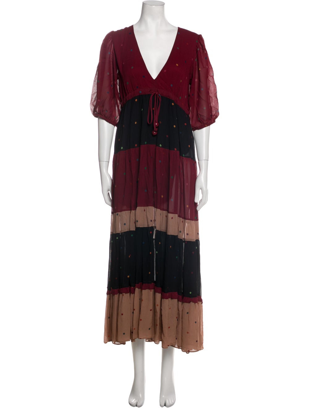 Farm Rio Printed Long Dress - image 1