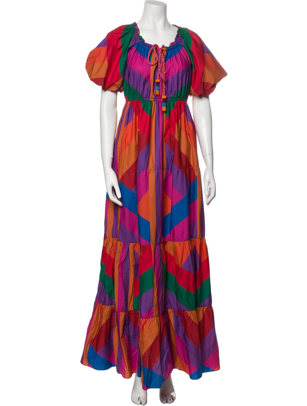 Farm Rio Printed Long Dress - image 1