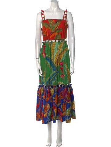 Farm Rio Dresses Printed Long Dress XS