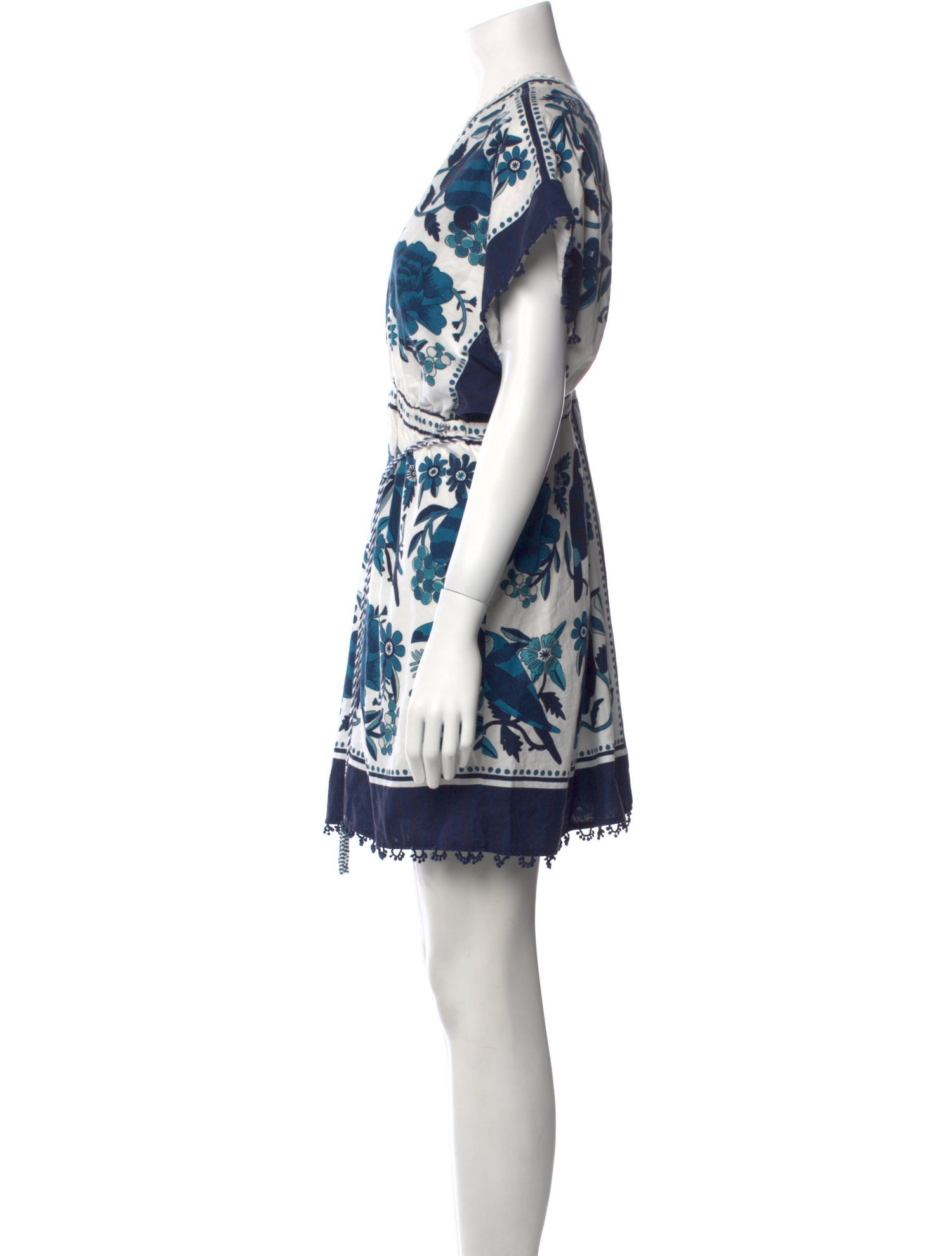 white feather mini dress Retrofete Torin Dress in White