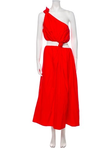 Farm Rio Dresses One-Shoulder Long Dress M