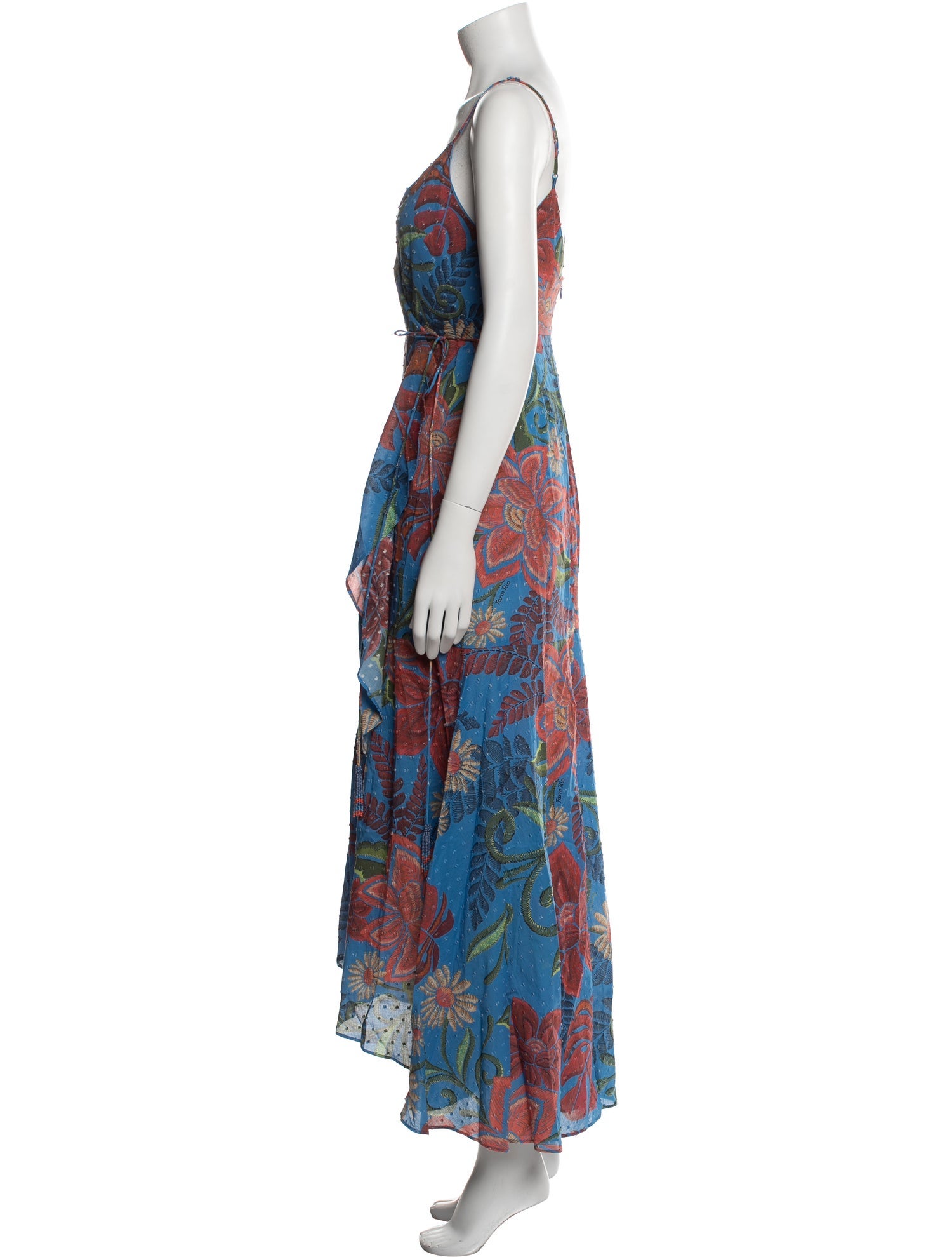 Farm Rio Printed Long Dress
