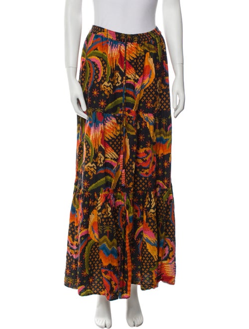 Farm Rio Printed Midi Length Skirt