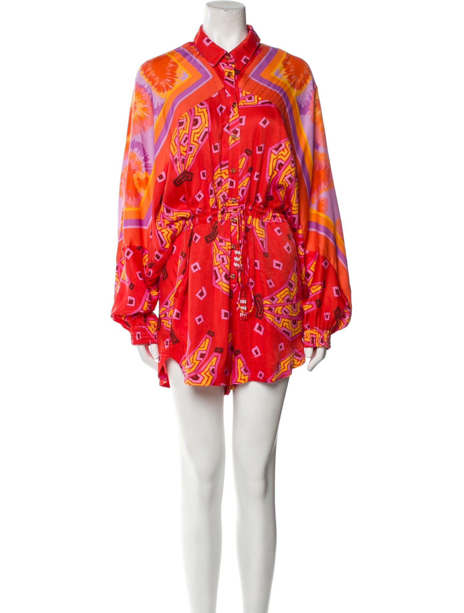 Farm Rio Printed Romper