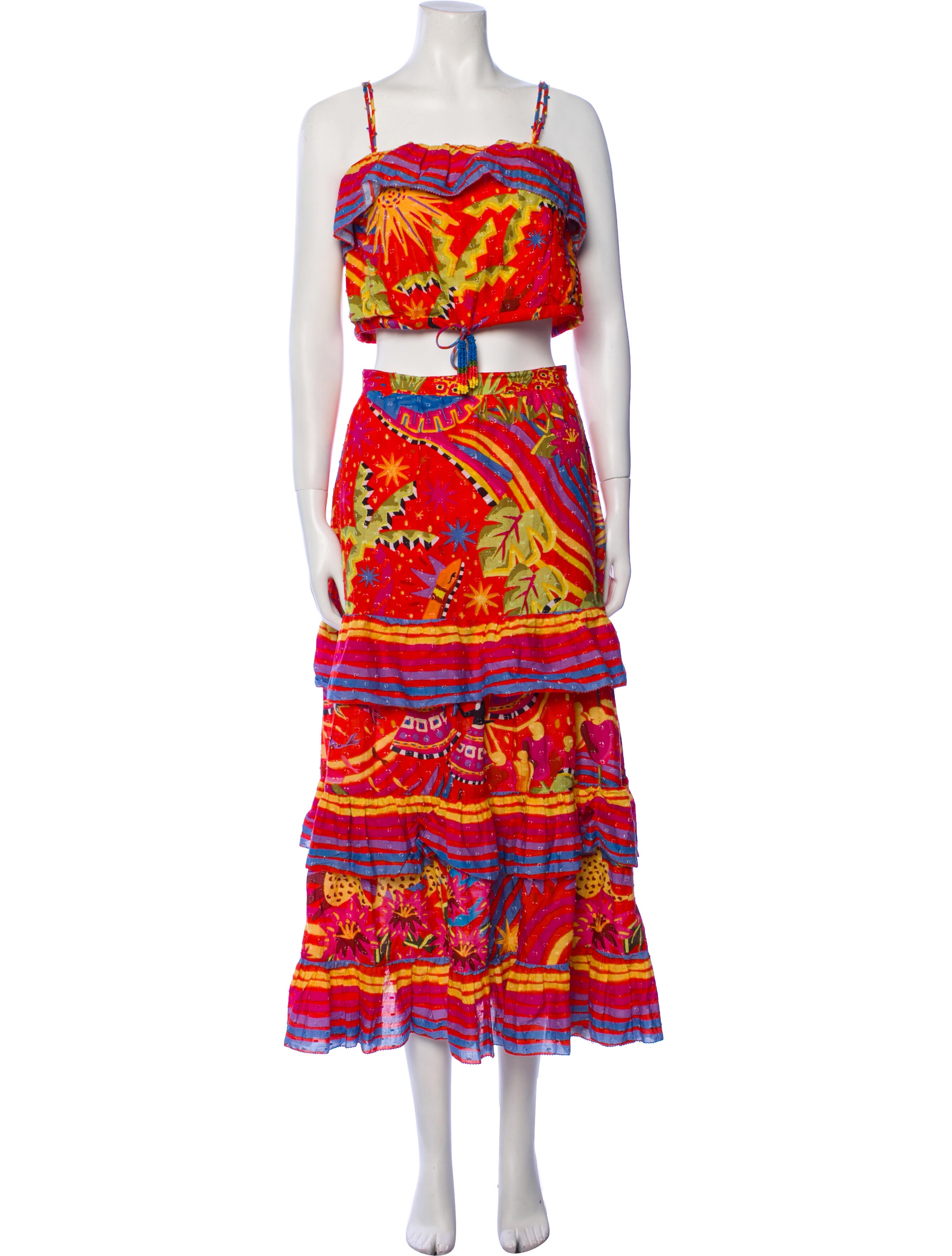 Farm Rio Printed Skirt Set