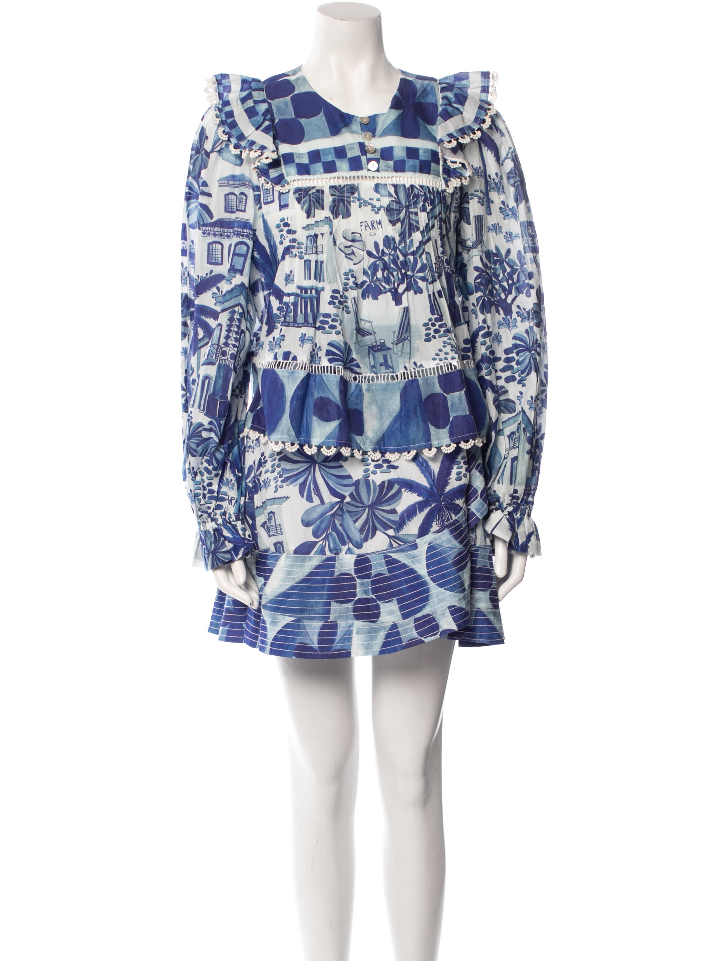 Farm Rio Printed Skirt Set