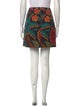 Farm Rio Floral Print Mini Skirt