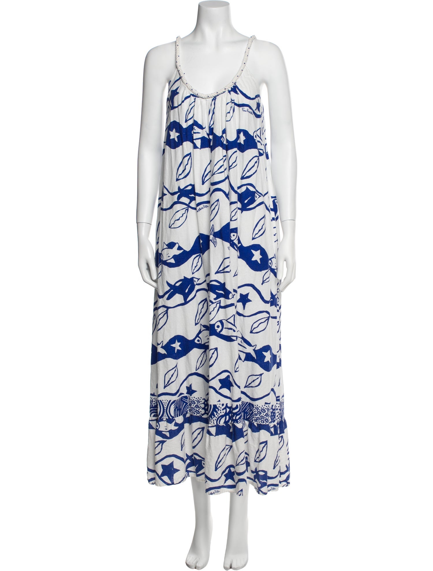 Farm Rio Printed Midi Length Dress