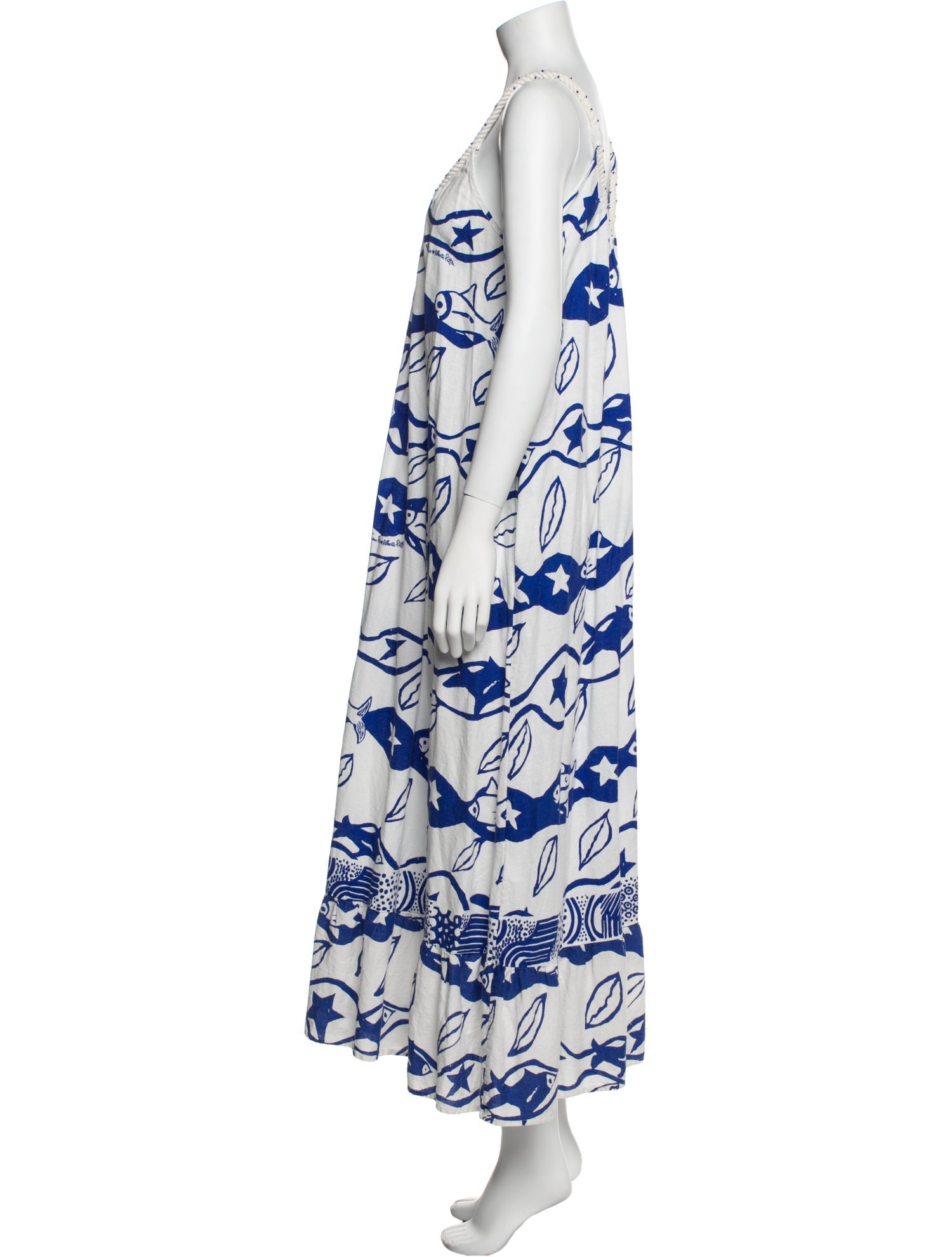 Farm Rio Printed Midi Length Dress