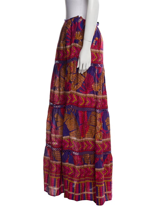Farm Rio Paisley Print Long Skirt