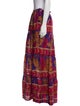 Farm Rio Paisley Print Long Skirt
