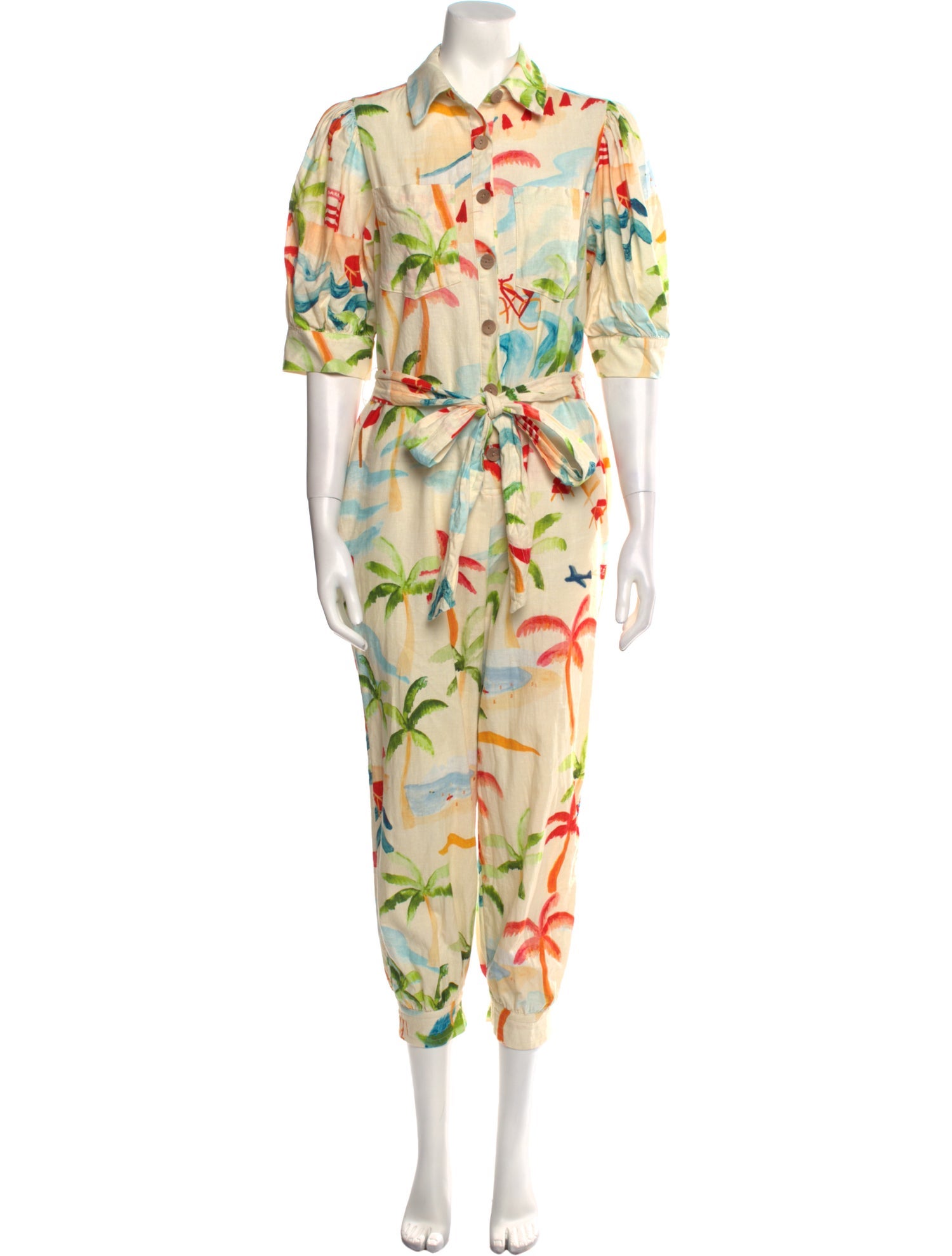 Farm Rio Printed Jumpsuit