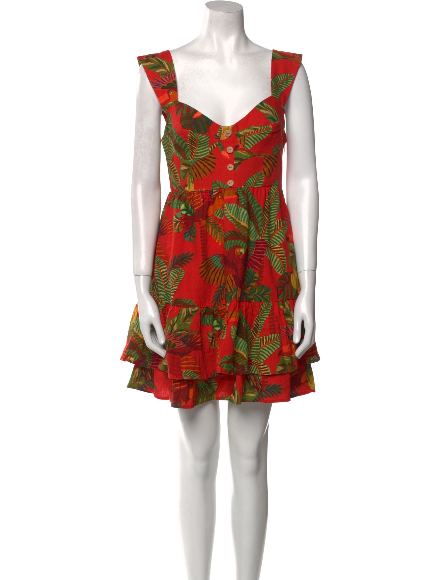 Farm Rio Linen Mini Dress w/ Tags