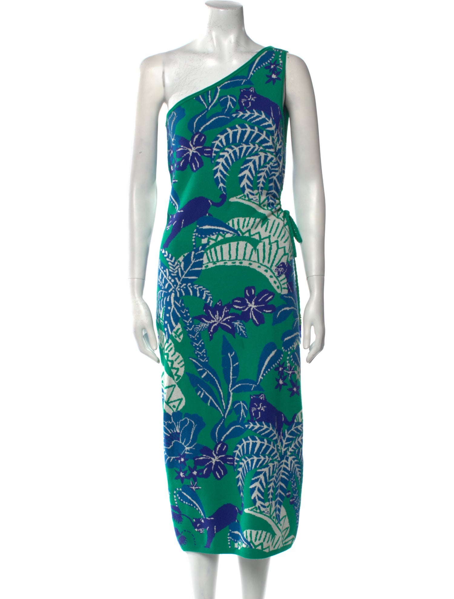 Farm Rio Printed Midi Length Dress