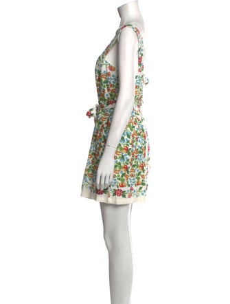 Farm Rio Linen Printed Romper