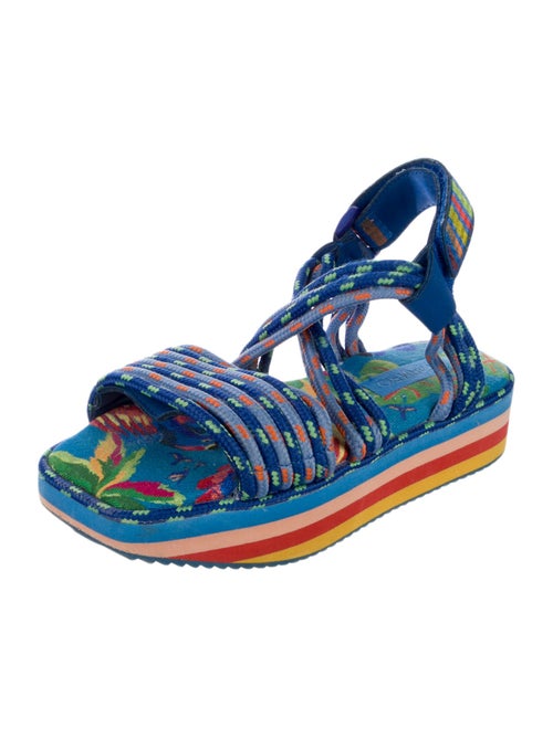 Farm Rio Printed Slingback Sandals