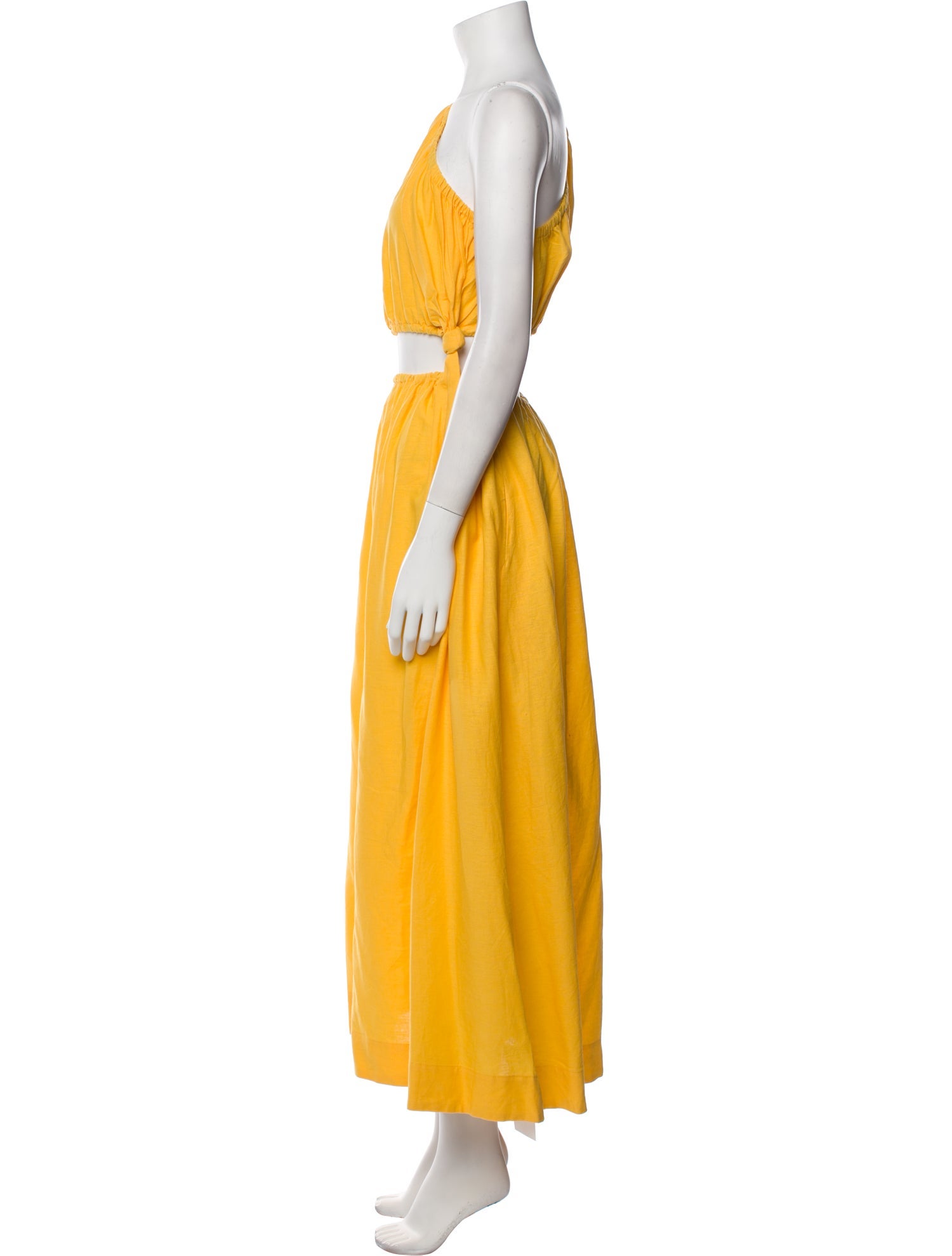Farm Rio One-Shoulder Long Dress
