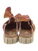 Farm Rio Printed Bow Accents Mules