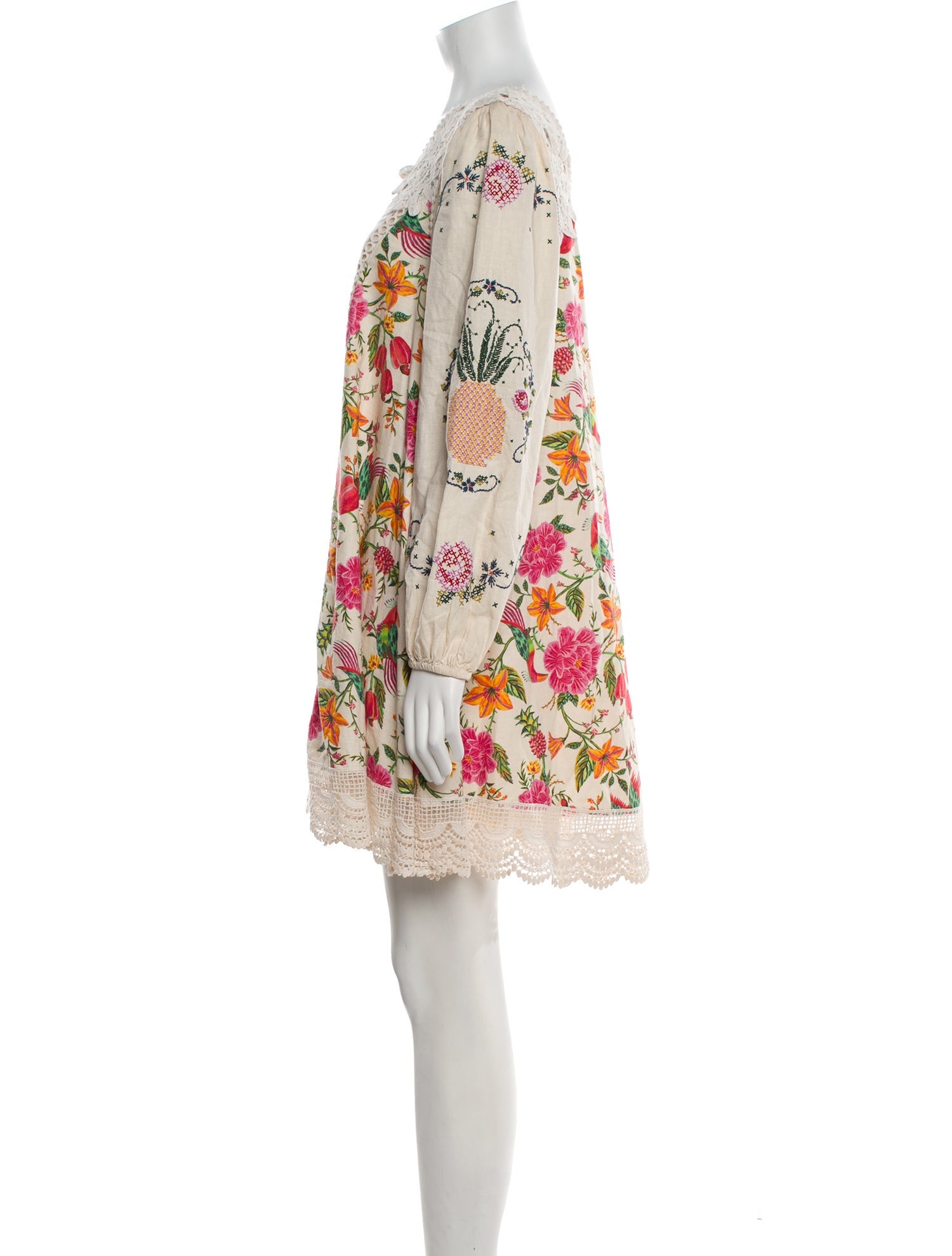 Farm Rio Linen Mini Dress