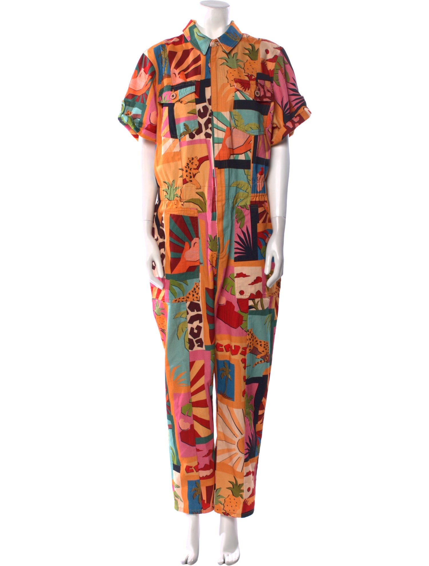Farm Rio Printed Jumpsuit