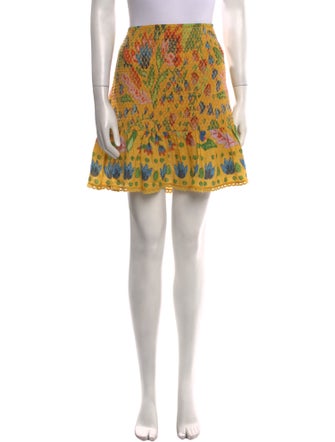 Farm Rio Printed Mini Skirt
