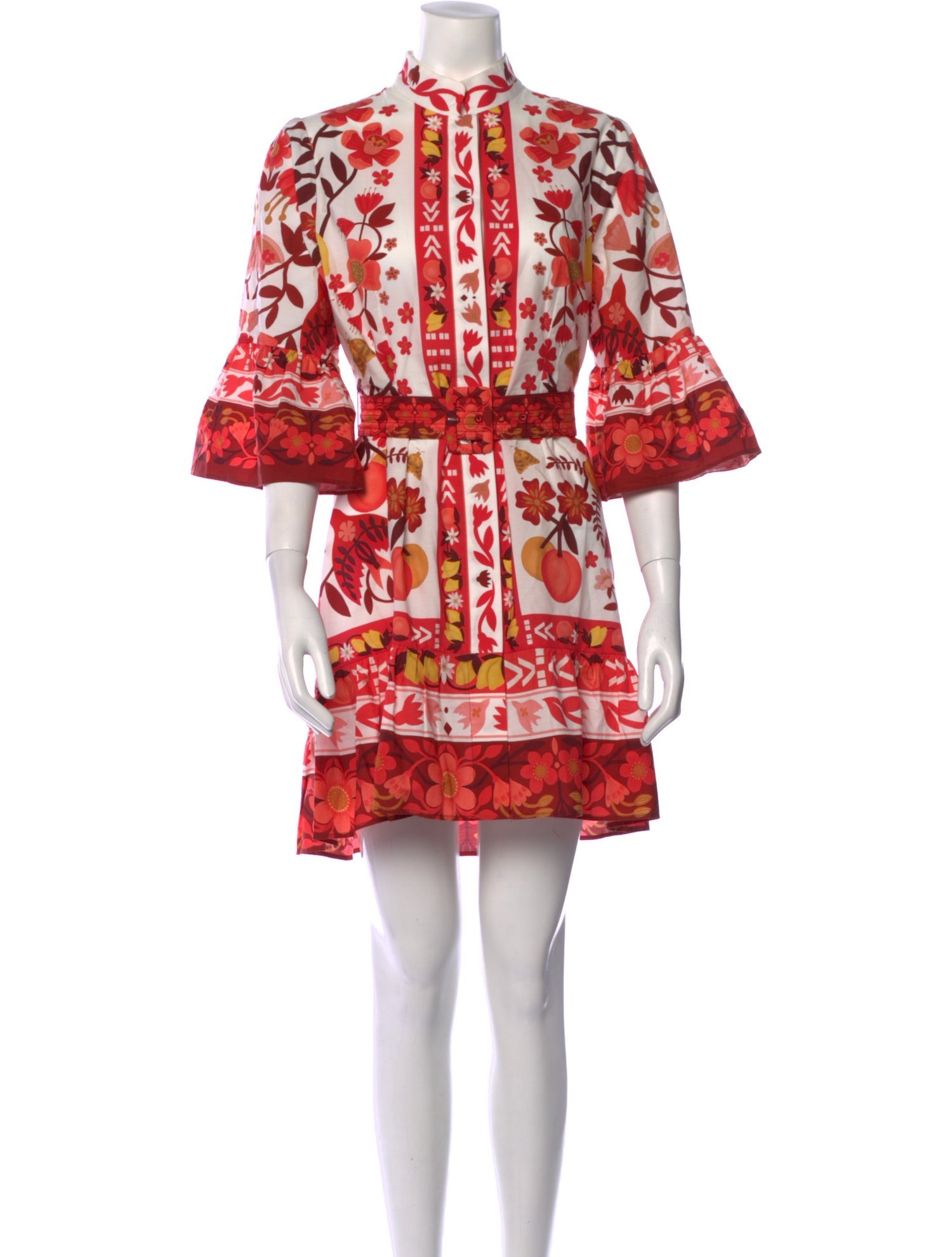 Farm Rio Printed Mini Dress