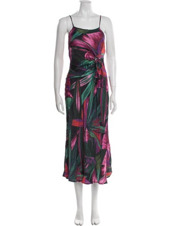 Farm Rio Printed Long Dress