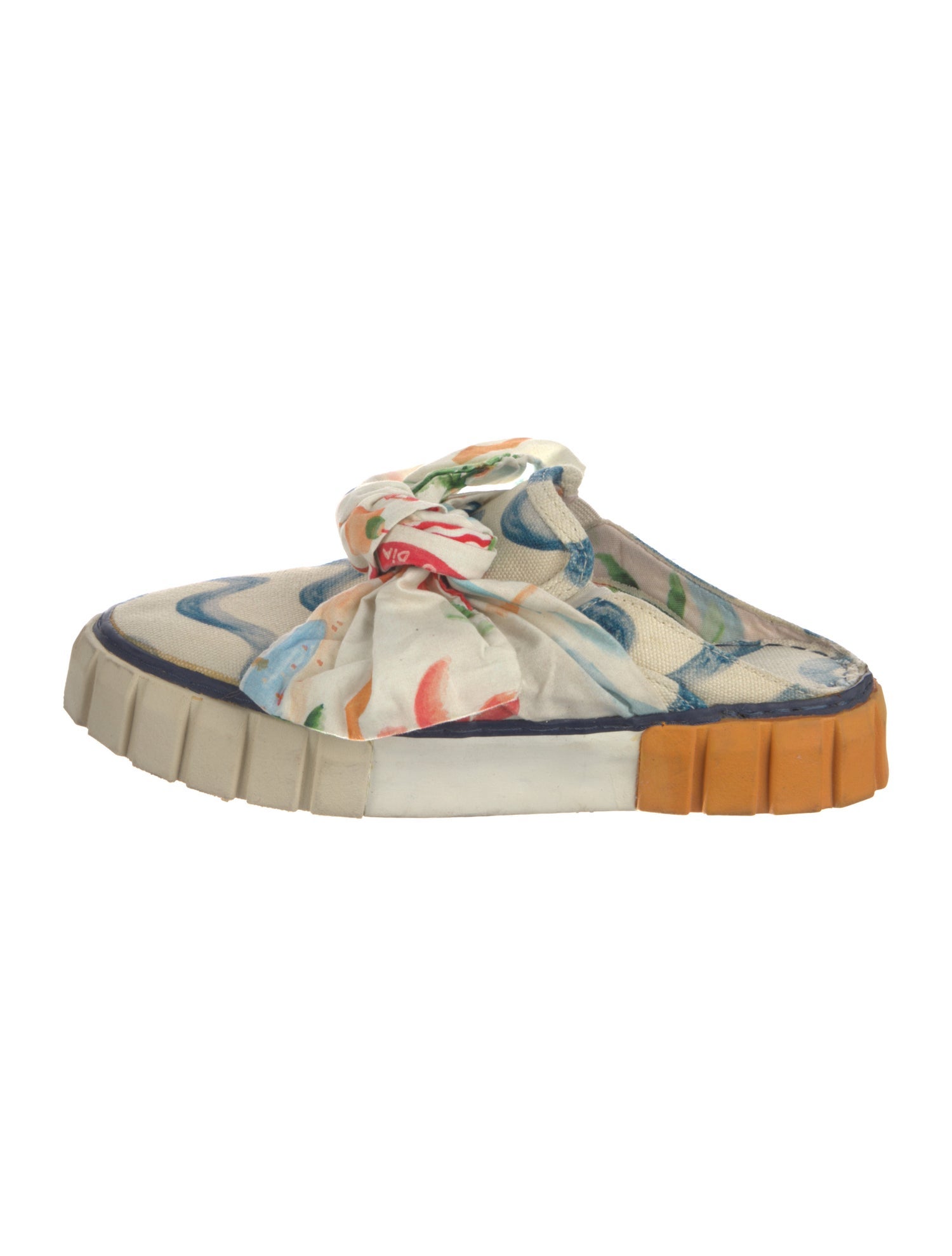 Farm Rio Canvas Printed Mules