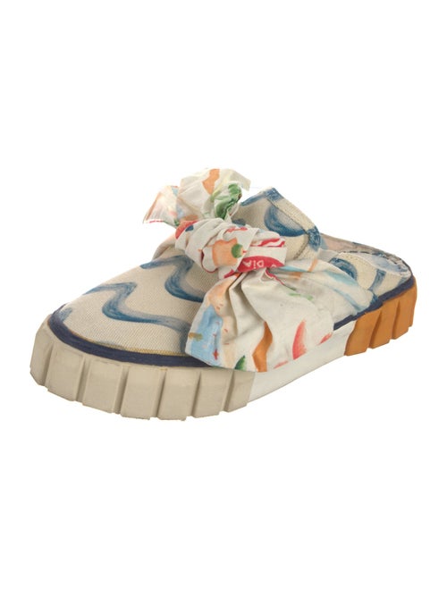 Farm Rio Canvas Printed Mules