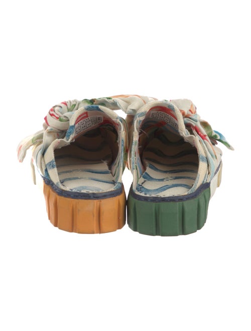 Farm Rio Canvas Printed Mules