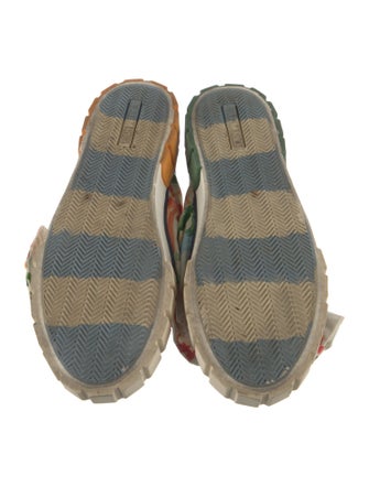 Farm Rio Canvas Printed Mules