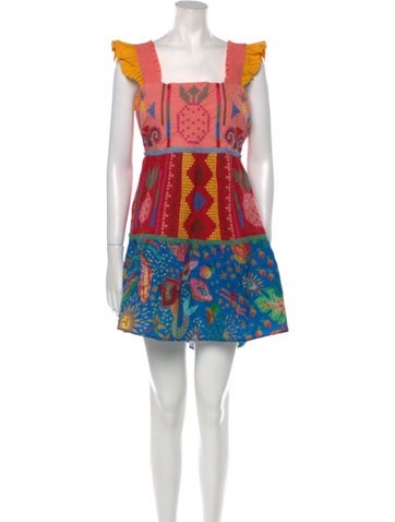 Farm Rio Dresses Printed Mini Dress L