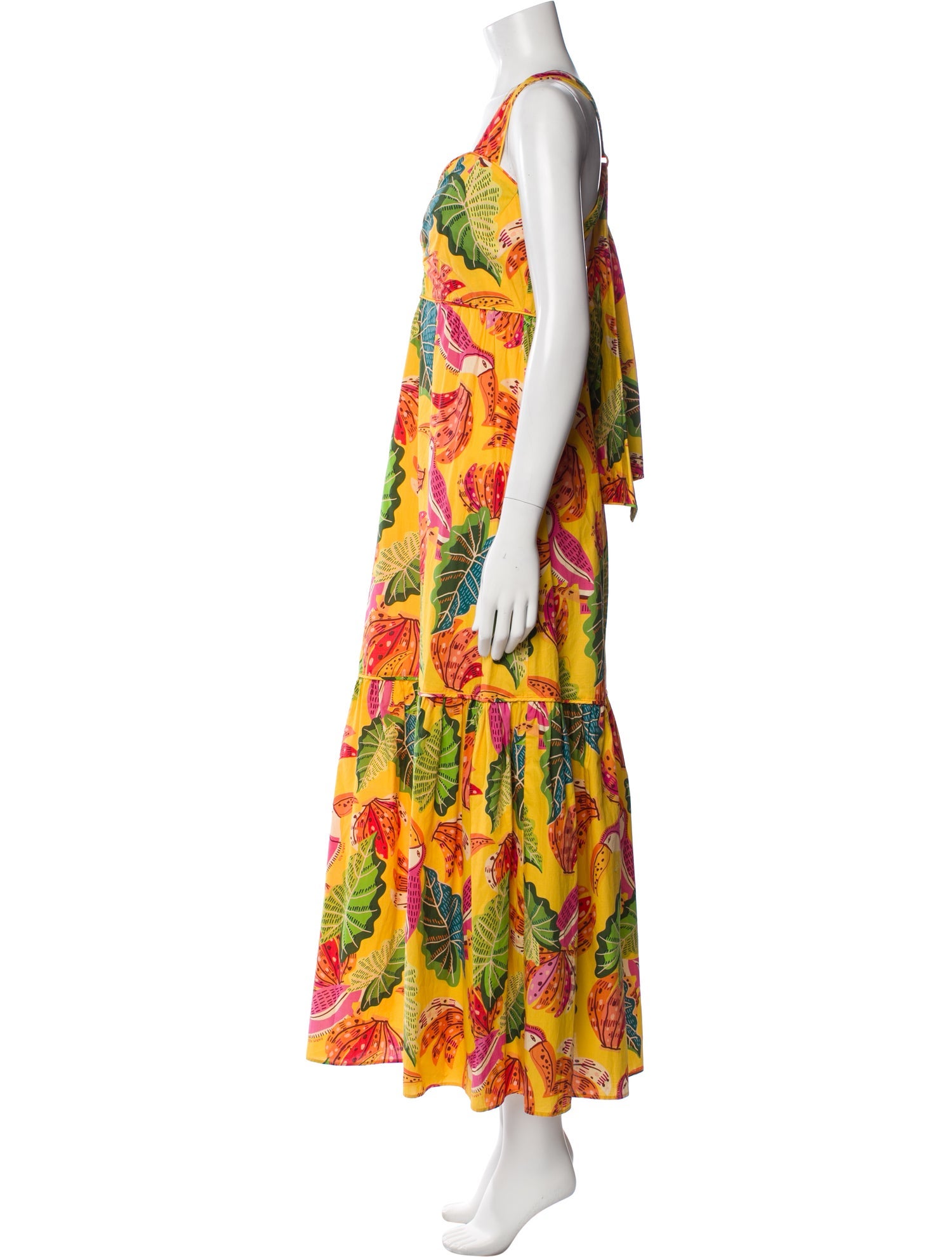 Farm Rio Printed Long Dress