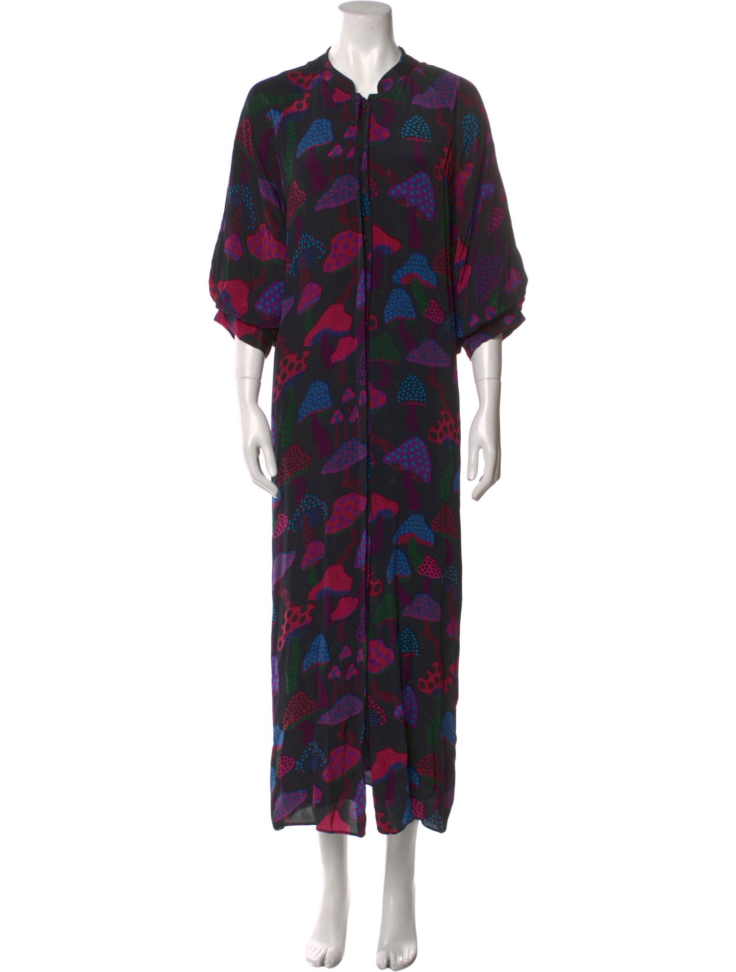 Farm Rio Printed Long Dress