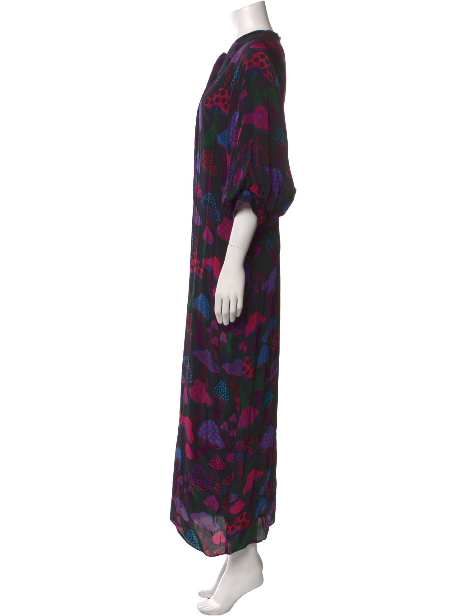 Farm Rio Printed Long Dress