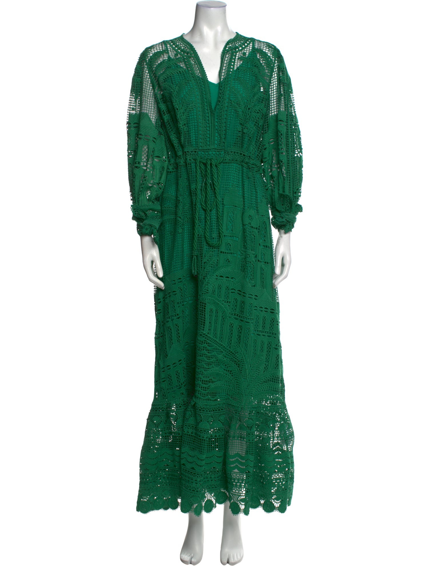 Farm Rio V-Neck Long Dress w/ Tags