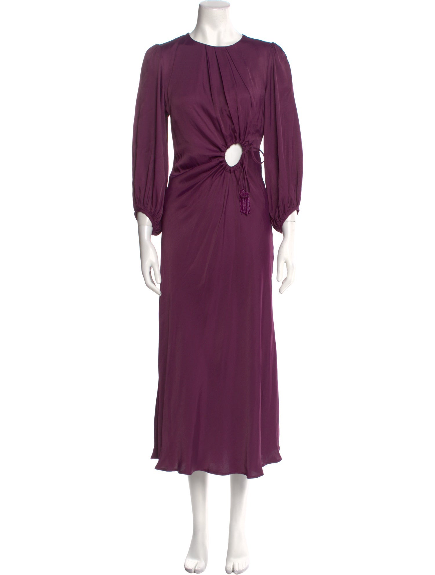 Farm Rio Silk Long Dress