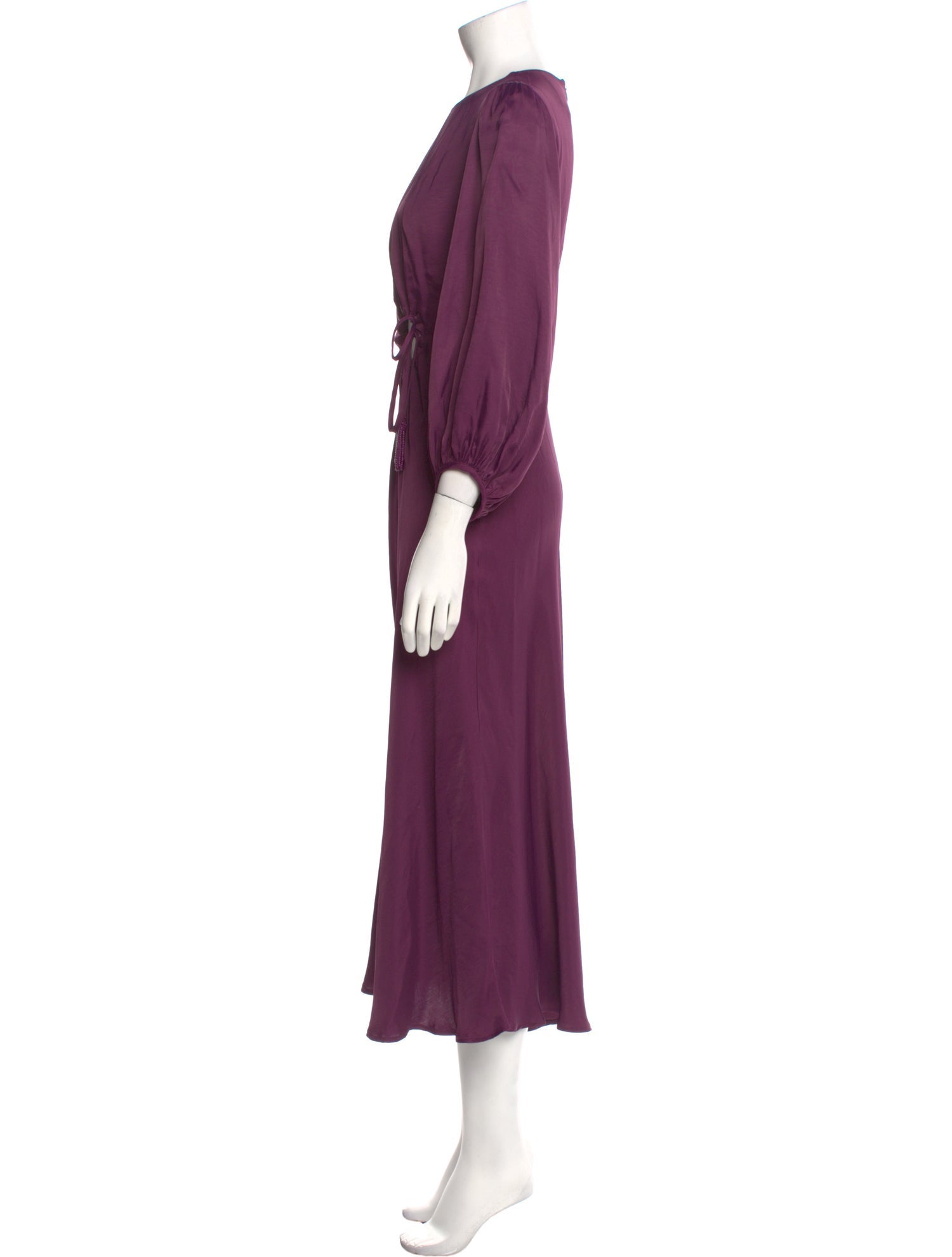 Farm Rio Silk Long Dress