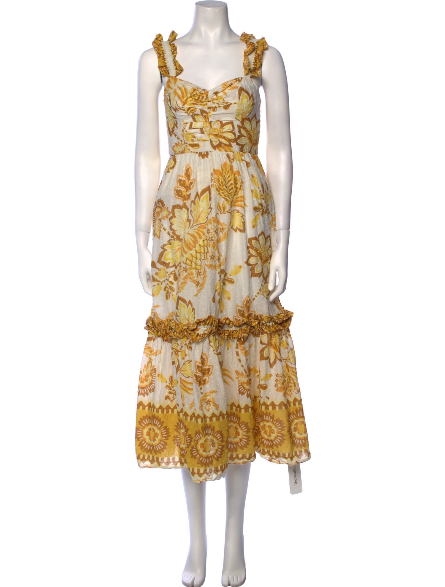 Farm Rio Printed Midi Length Dress