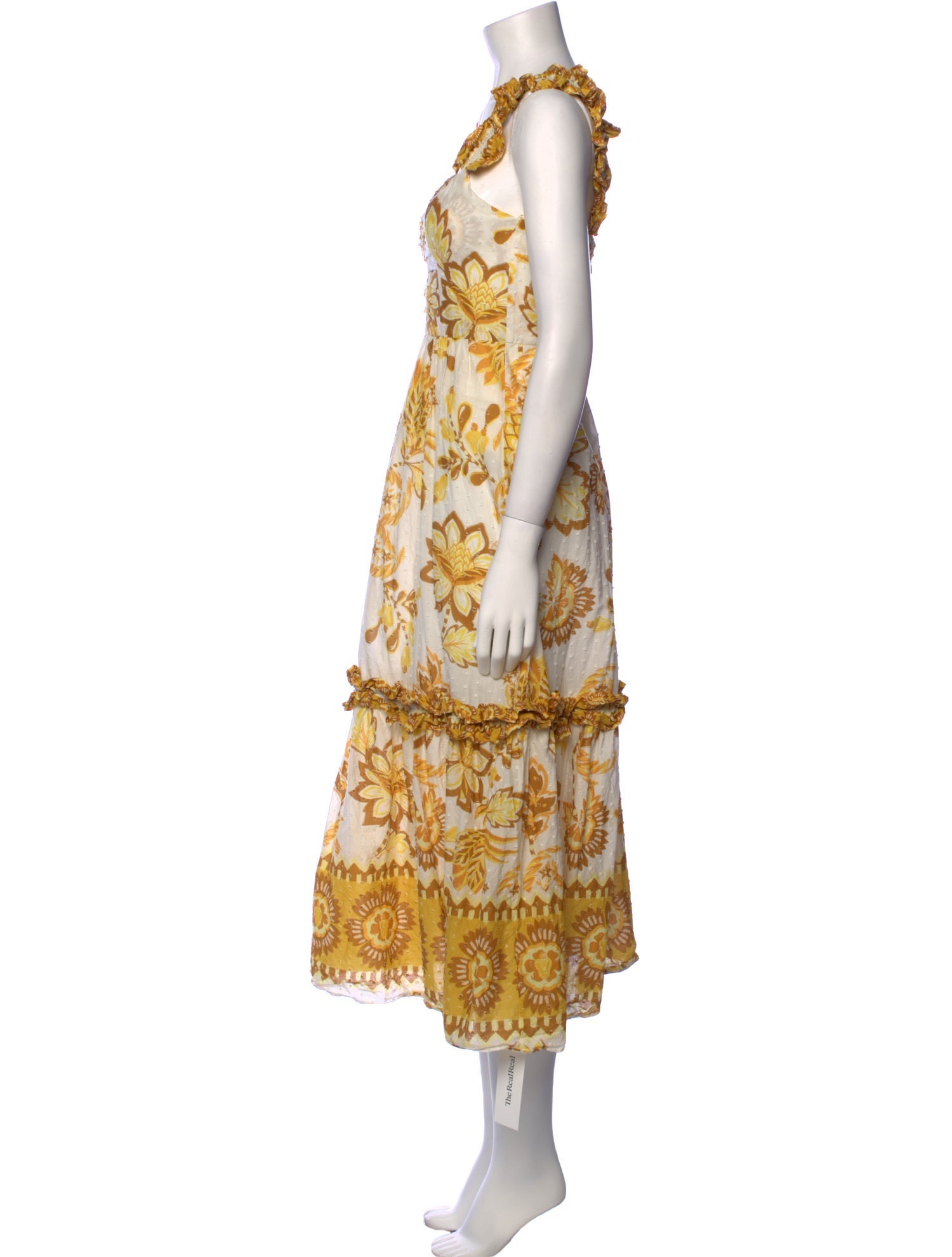 Farm Rio Printed Midi Length Dress