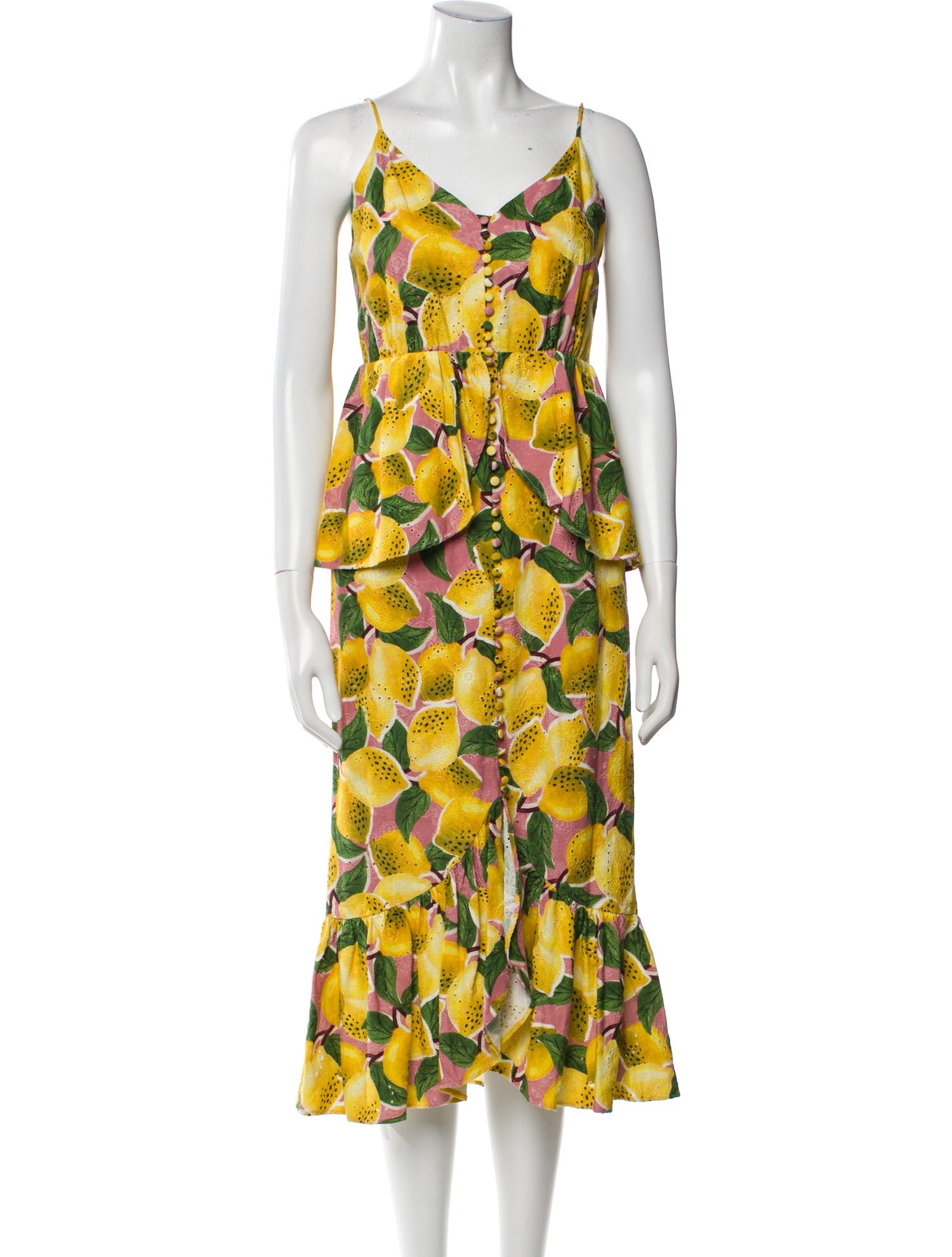 Farm Rio Printed Midi Length Dress