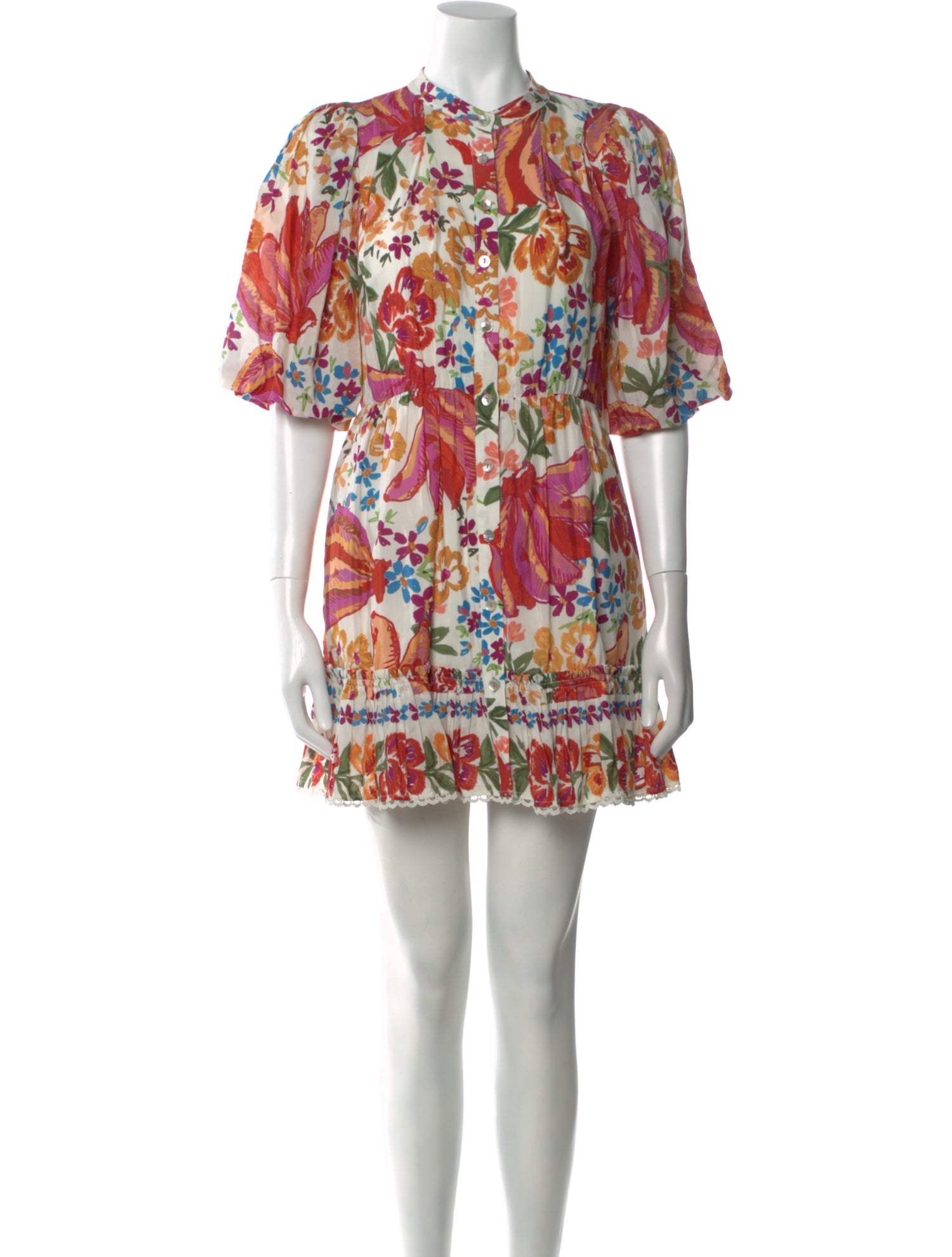 Farm Rio Printed Mini Dress