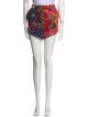 Farm Rio Floral Print Mini Shorts