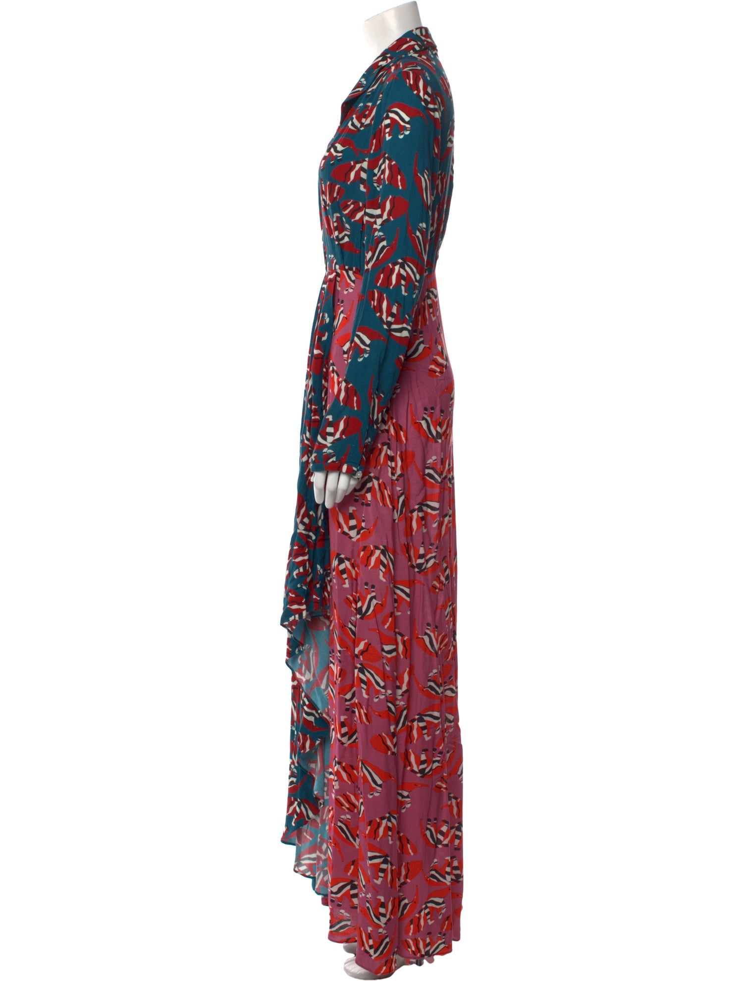Farm Rio Printed Long Dress