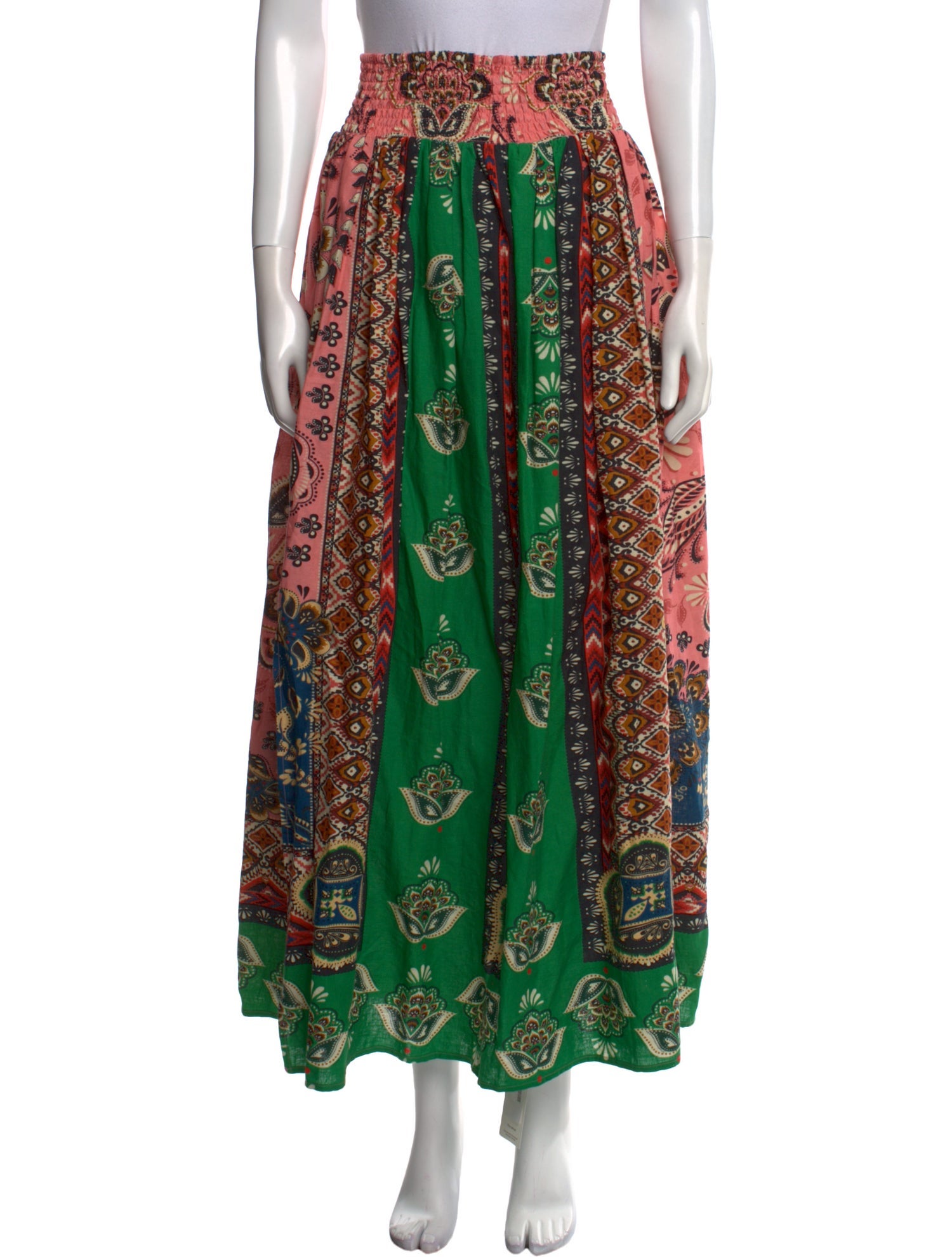 Farm Rio Printed Midi Length Skirt w/ Tags