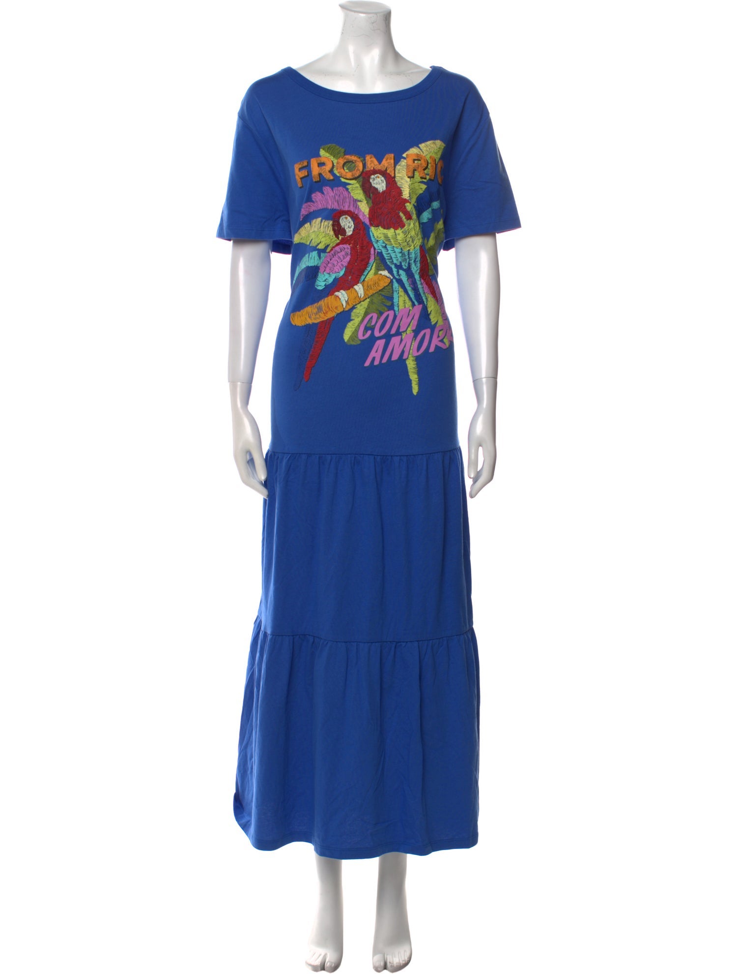 Farm Rio Printed Long Dress - Blue Dresses, Clothing - WFARM67513 | The RealReal Farm Rio Printed Long Dress - Blue Dresses, Clothing - WFARM67513 | The RealReal