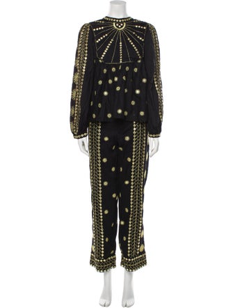 Farm Rio Printed Pant Set