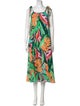 Farm Rio Printed Midi Length Dress